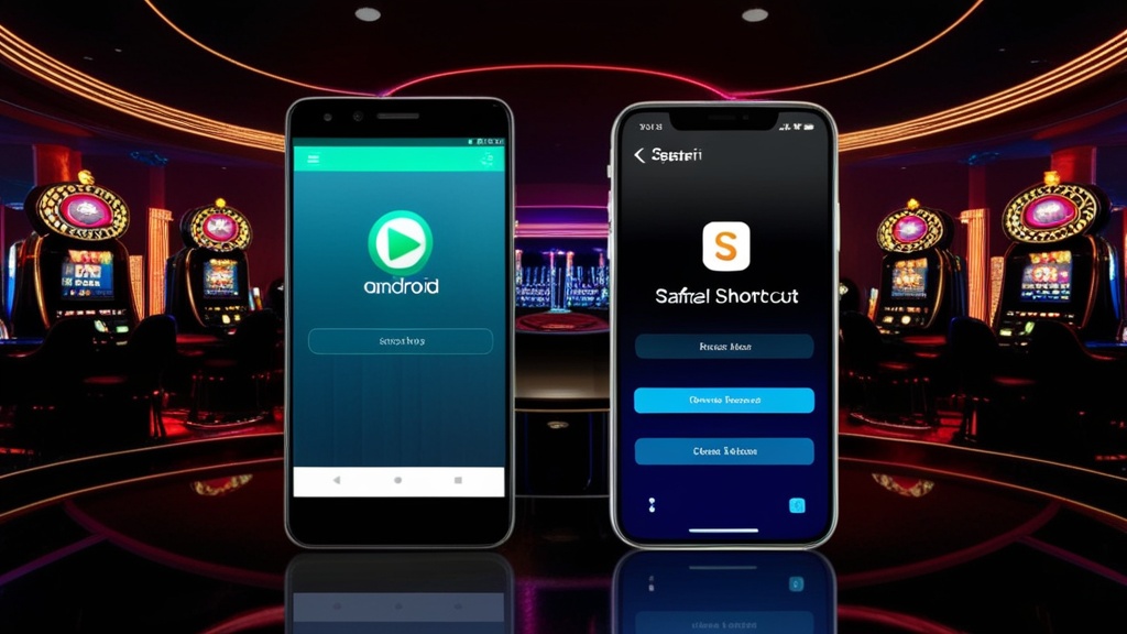 Android- und iPhone-Installation für die mobile Casino-Nutzung